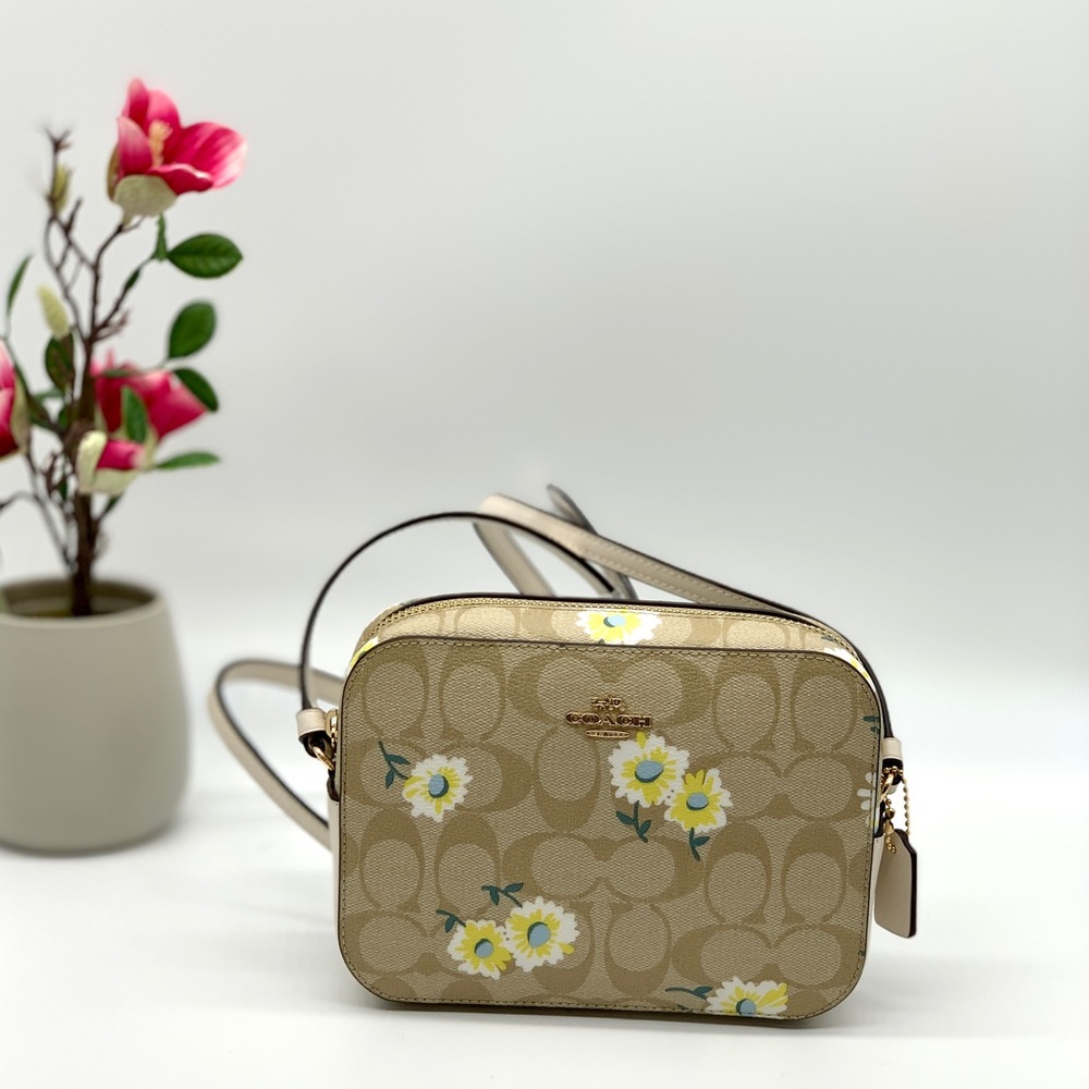 Coach Mini Camera Bag Daisy Print
